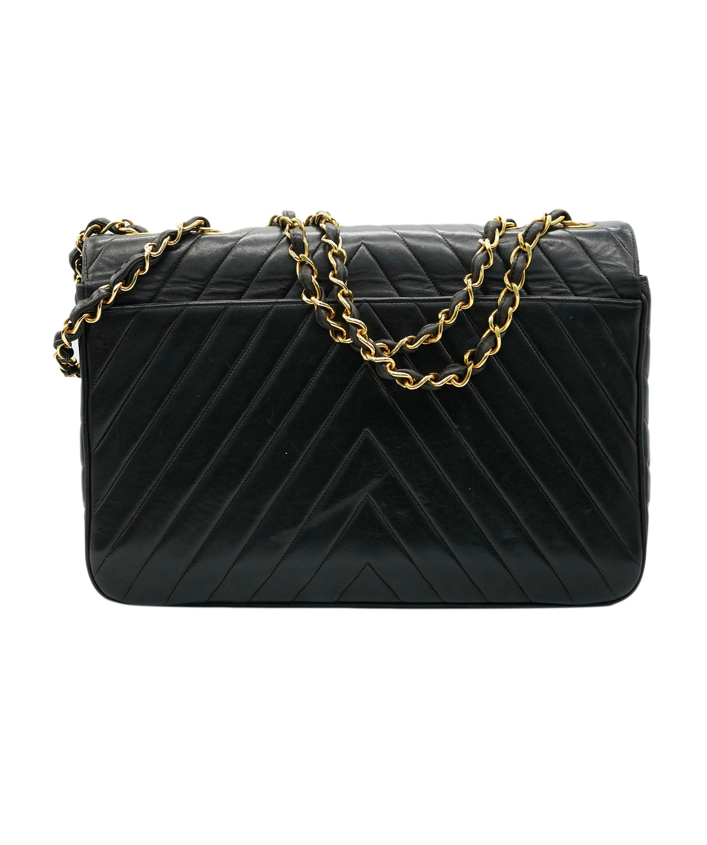 Chanel Chevron Maxi Lambskin Bag ALC2213
