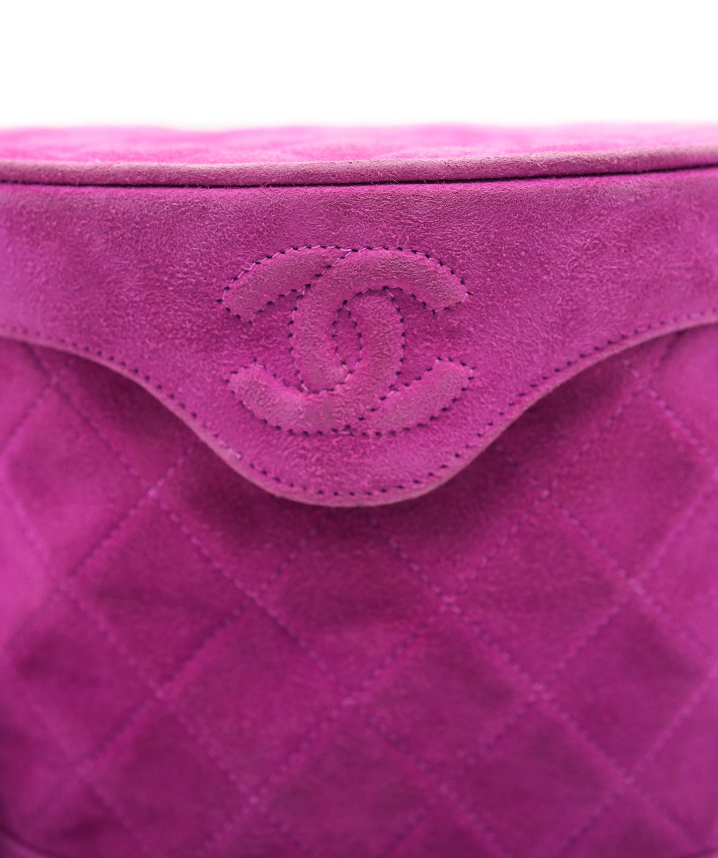 Chanel Purple Suede Tassel Crossbody Bag ALC2217