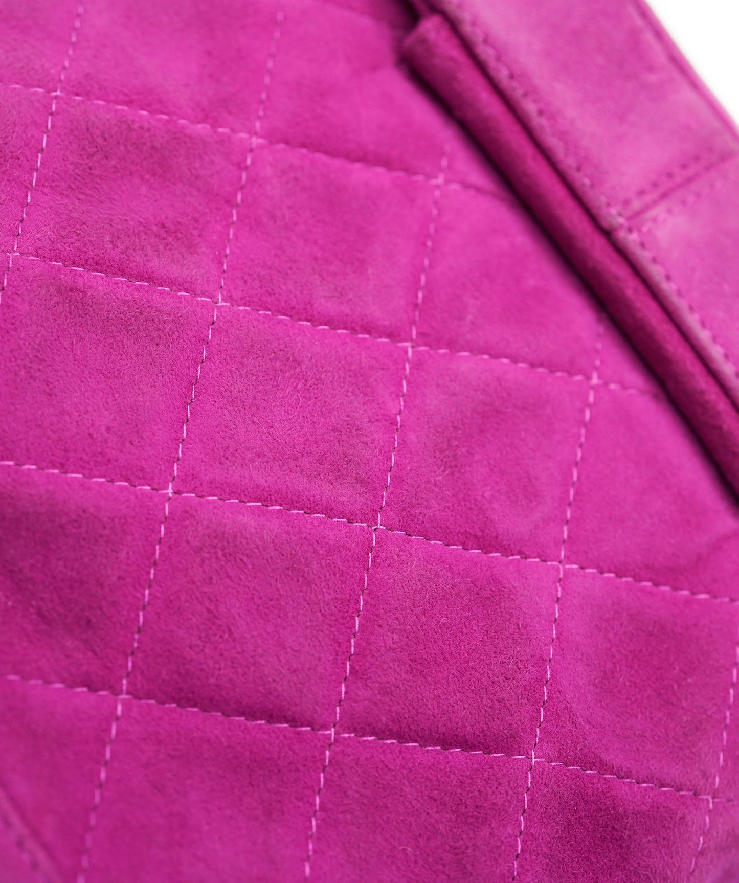 Chanel Purple Suede Tassel Crossbody Bag ALC2217