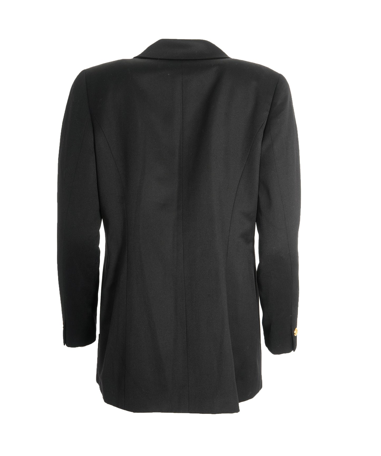 Chanel Black CC Button Vintage Suit Set  ALC2235