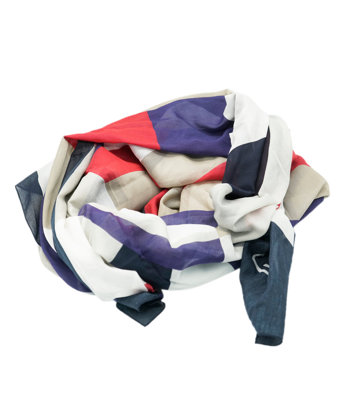 Chanel large scarf/Pareo multicolored white, etoupe, red... DBXS3518