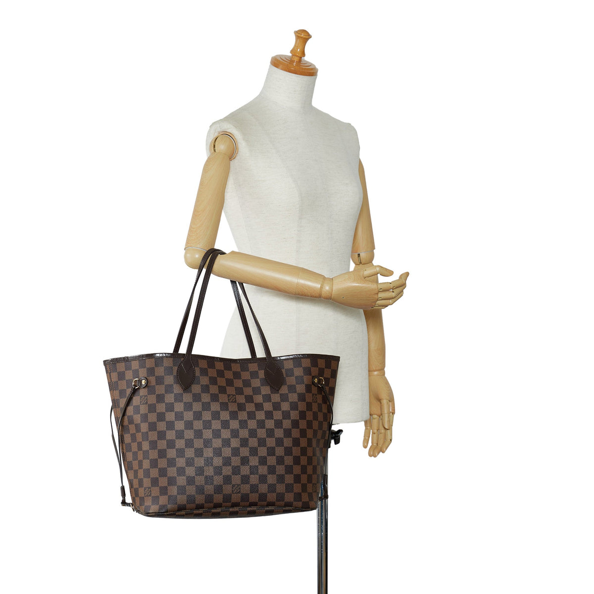 Louis Vuitton Neverfull MM Damier Ebene Canvas