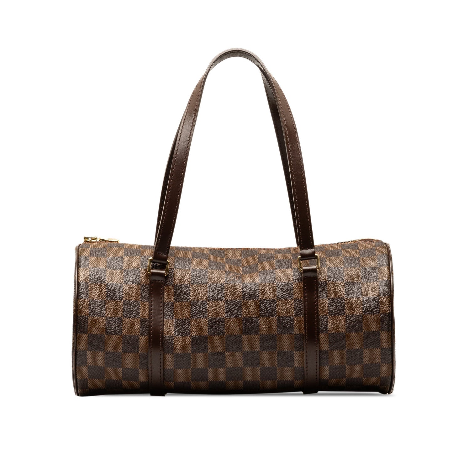 Brown Louis Vuitton Damier Ebene Papillon 30 HandBag