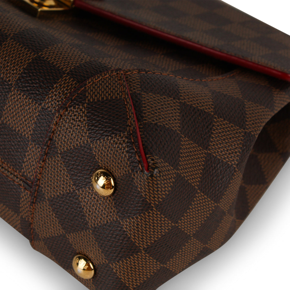 Caissa Clutch Cerise - Damier Ebene