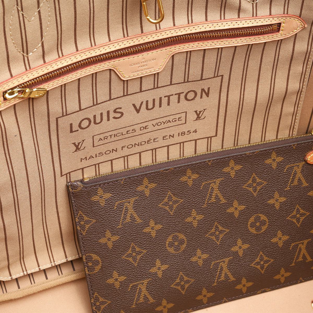 Neverfull GM - Monogram