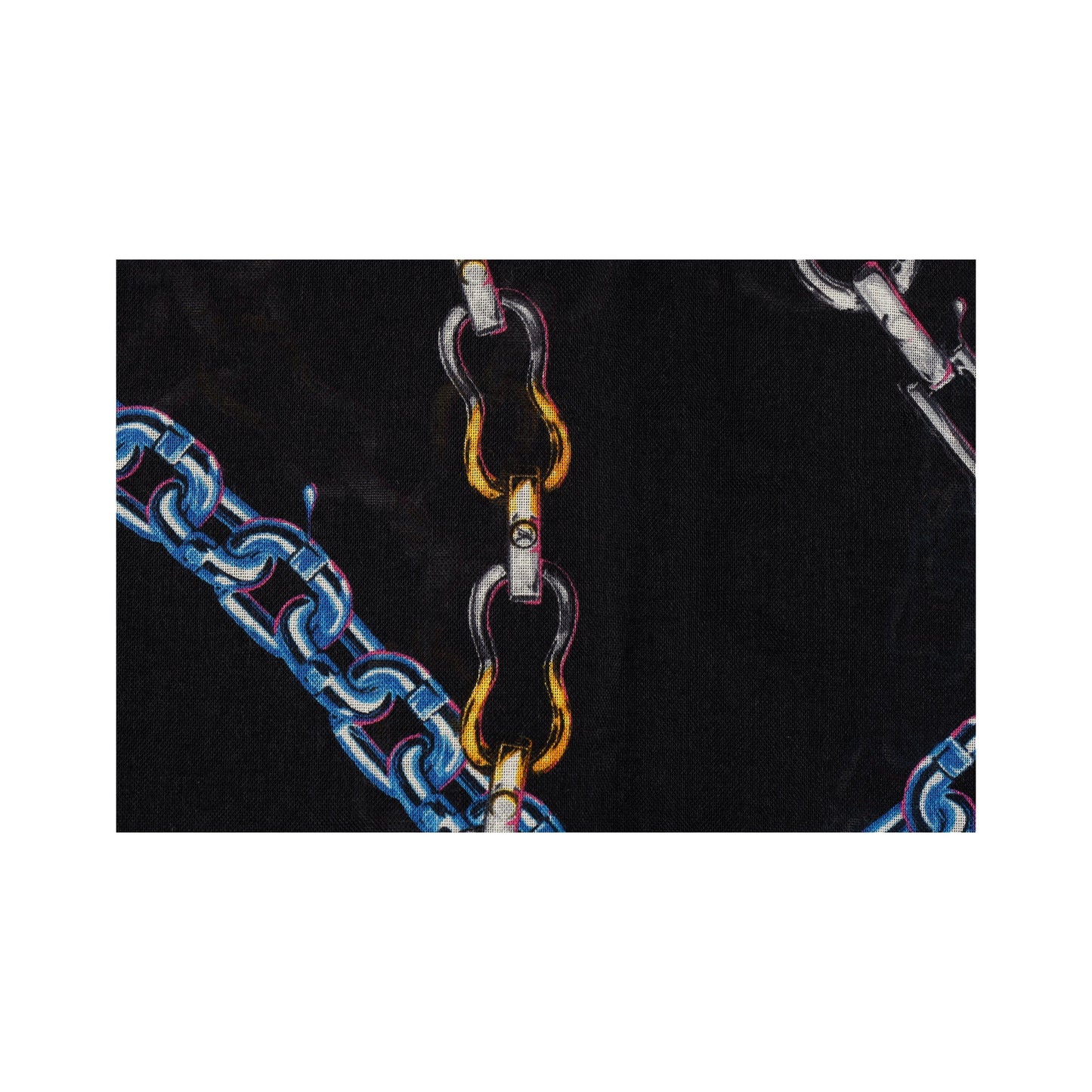LOUIS VUITTON Louis Vuitton Multicolor Chain Print Scarf