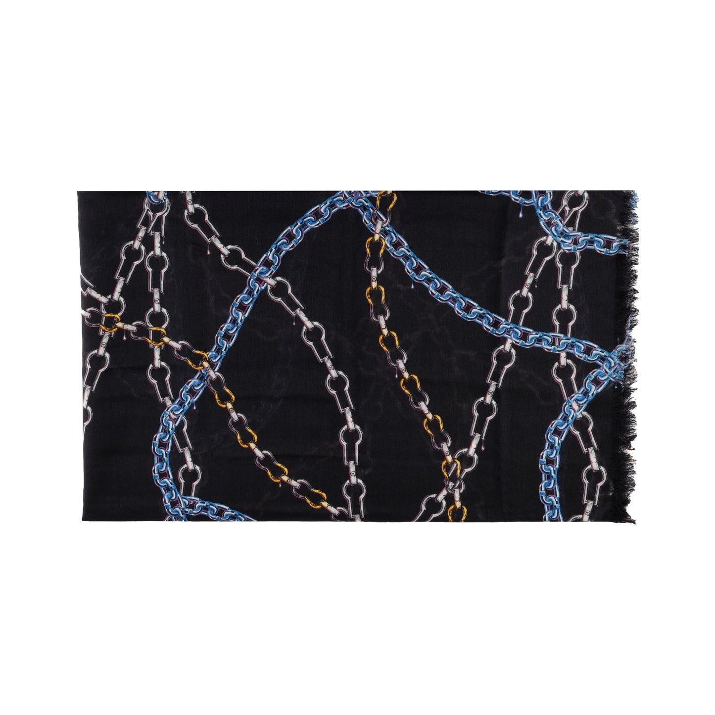 LOUIS VUITTON Louis Vuitton Multicolor Chain Print Scarf