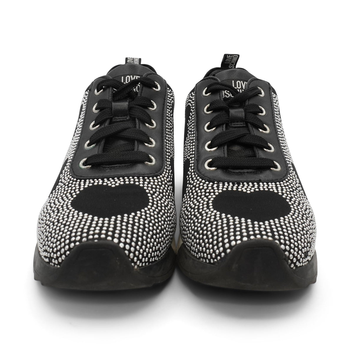 Love Moschino 'Heart Stud' Sneakers - Women's 37