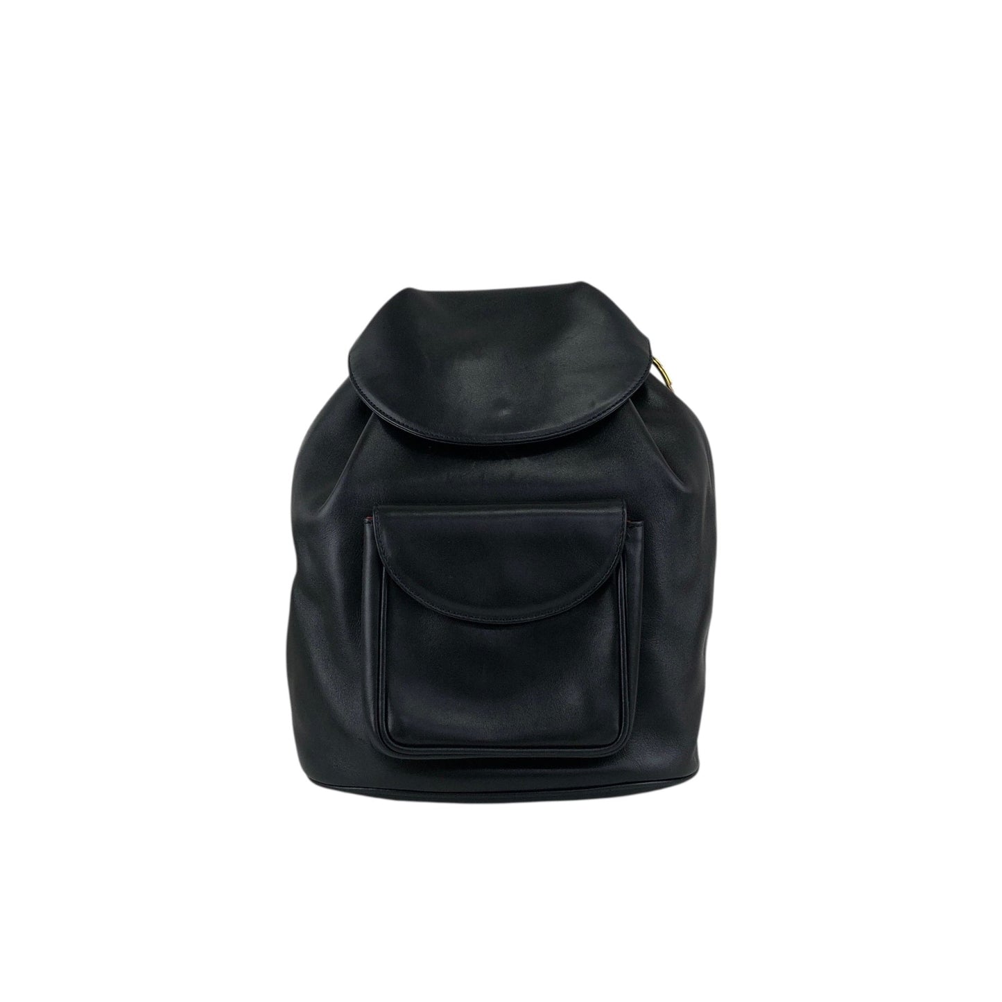Christian Dior Logo Charm Backpack Black Vintage i7gek7