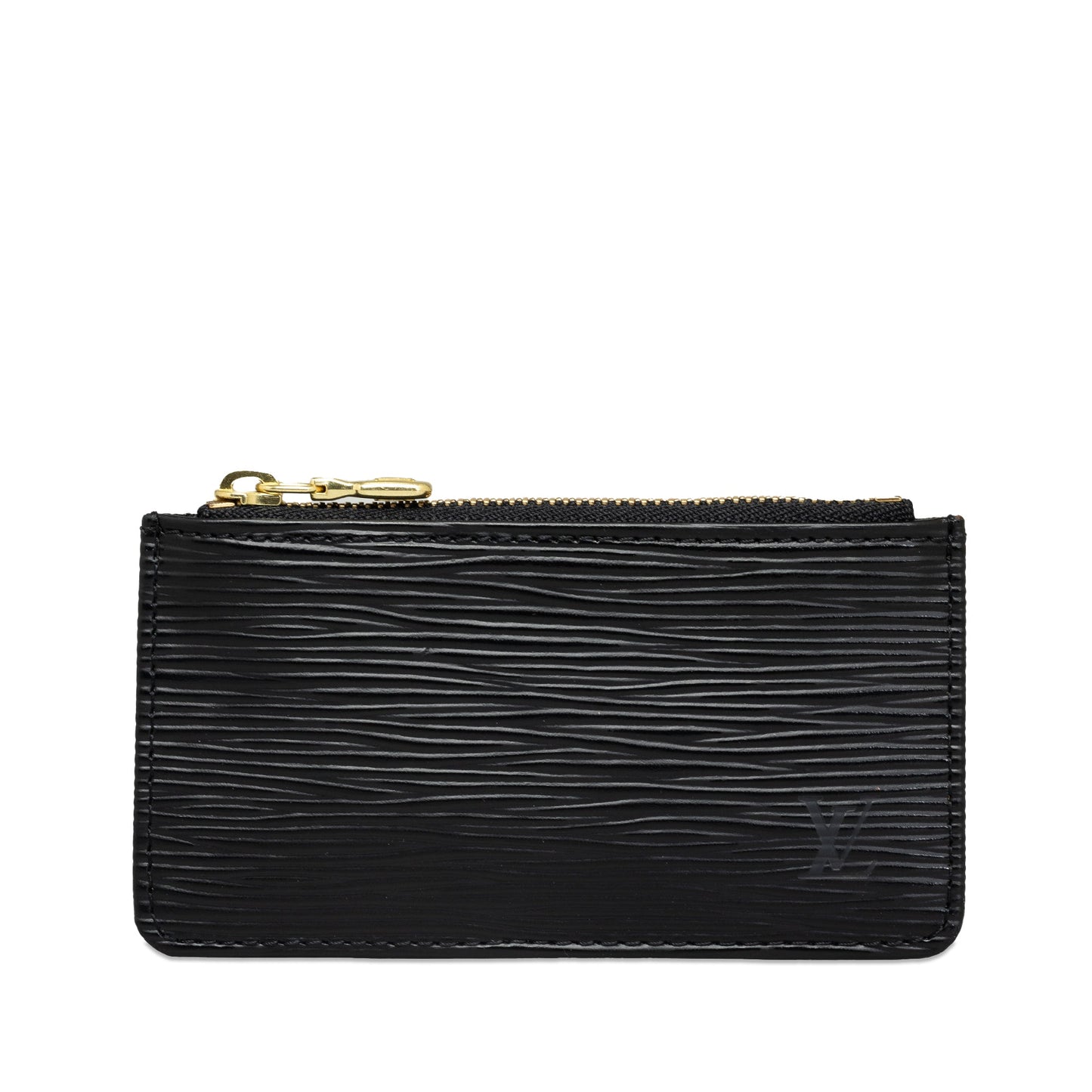Black Louis Vuitton Epi Pochette Cles Coin Pouch