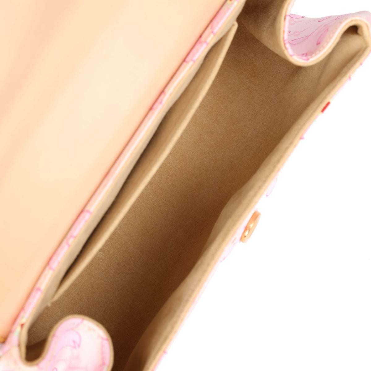 Vintage Louis Vuitton x Takashi Murakami Pink Monogram Cherry Blossom Sac Retro Gold Hardware