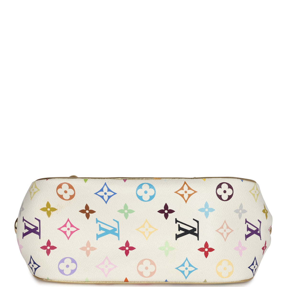 Louis Vuitton x Takashi Murakami Marilyn Bag White Multicolored Monogram Gold Hardware