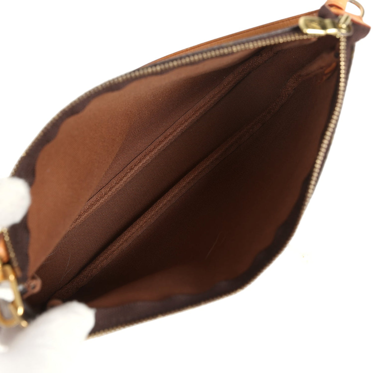 Vintage Louis Vuitton x Stephen Sprouse Pochette Accessories Khaki Graffiti Gold Hardware