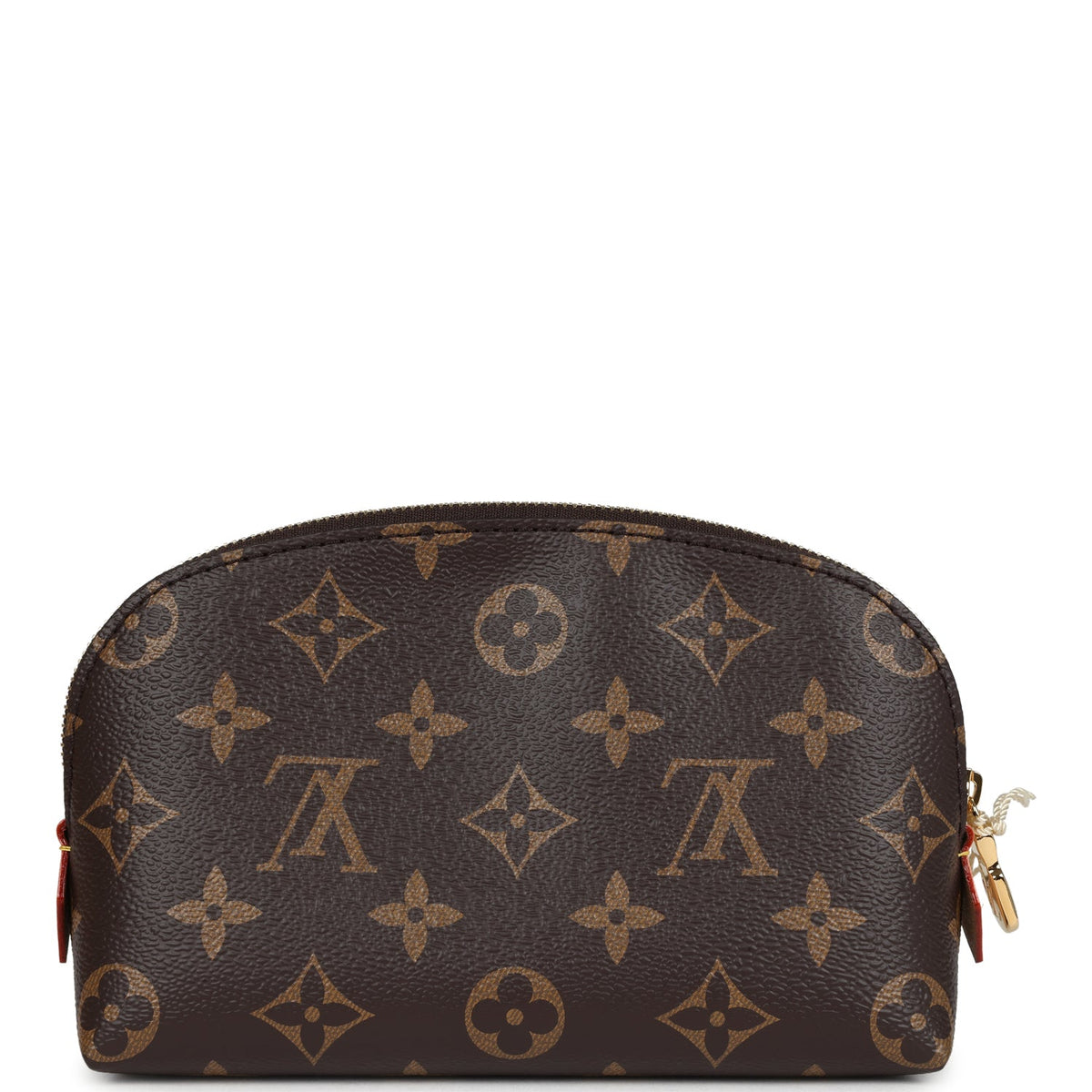Louis Vuitton X Takashi Murakami Cherry Cosmetic Pouch Brown Monogram Gold Hardware