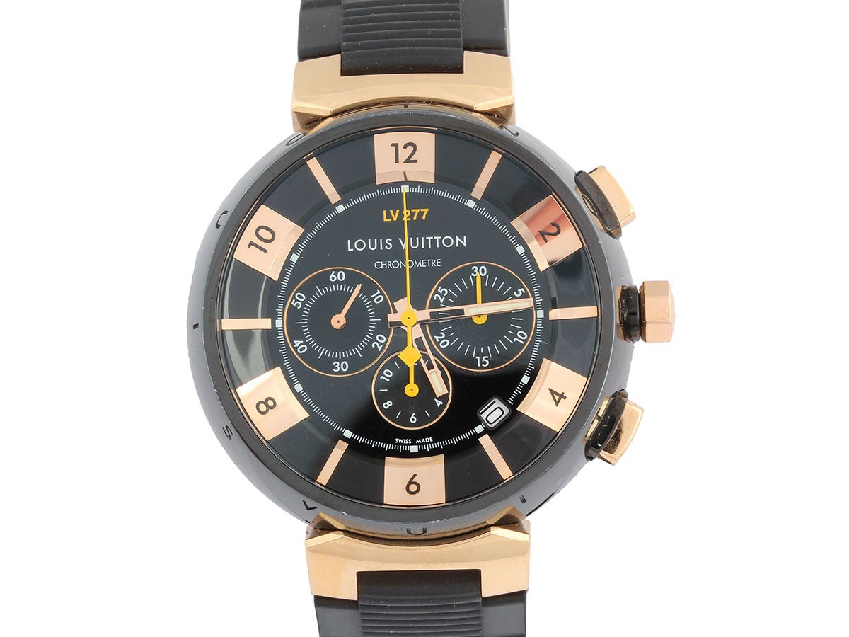 Louis Vuitton Mens Tambour Chronograph Watch