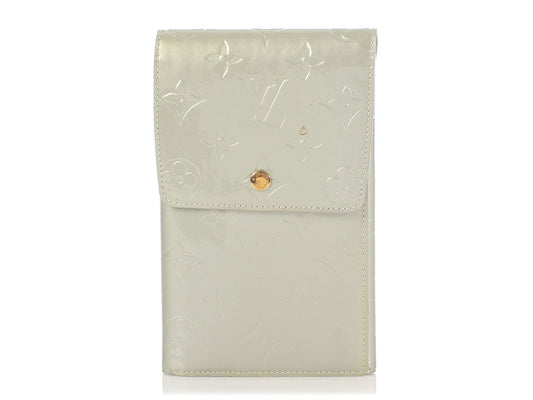 Louis Vuitton Gray Monogram Vernis Walker Wallet