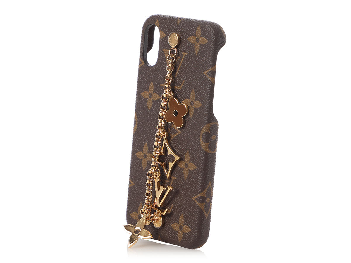 Louis Vuitton Monogram iPhone X/Xs Charm Case