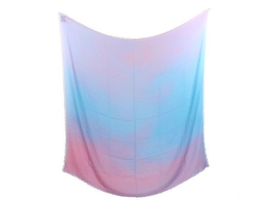 Louis Vuitton Alex Israel Ombre Monogram Cashmere Silk Shawl