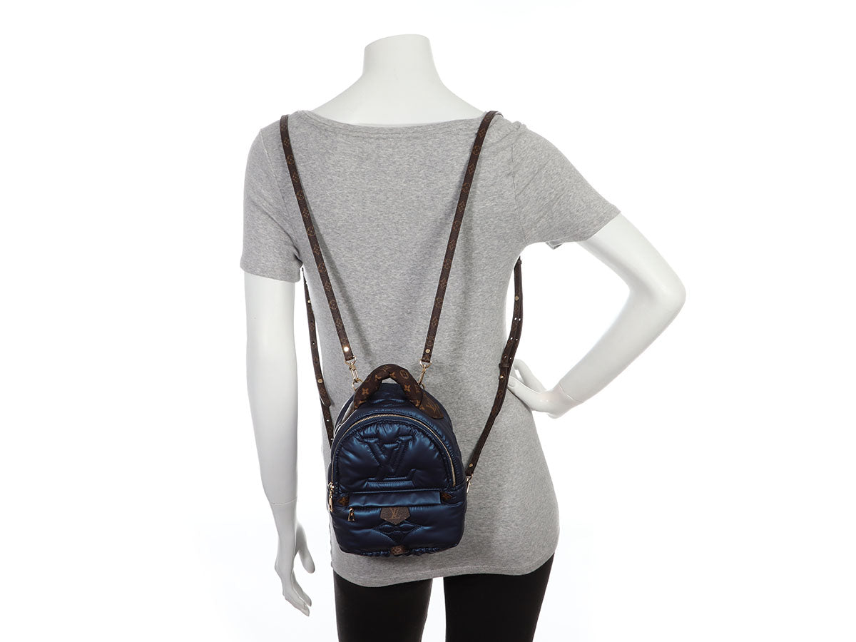 Louis Vuitton Mini Navy Pillow Palm Springs Backpack