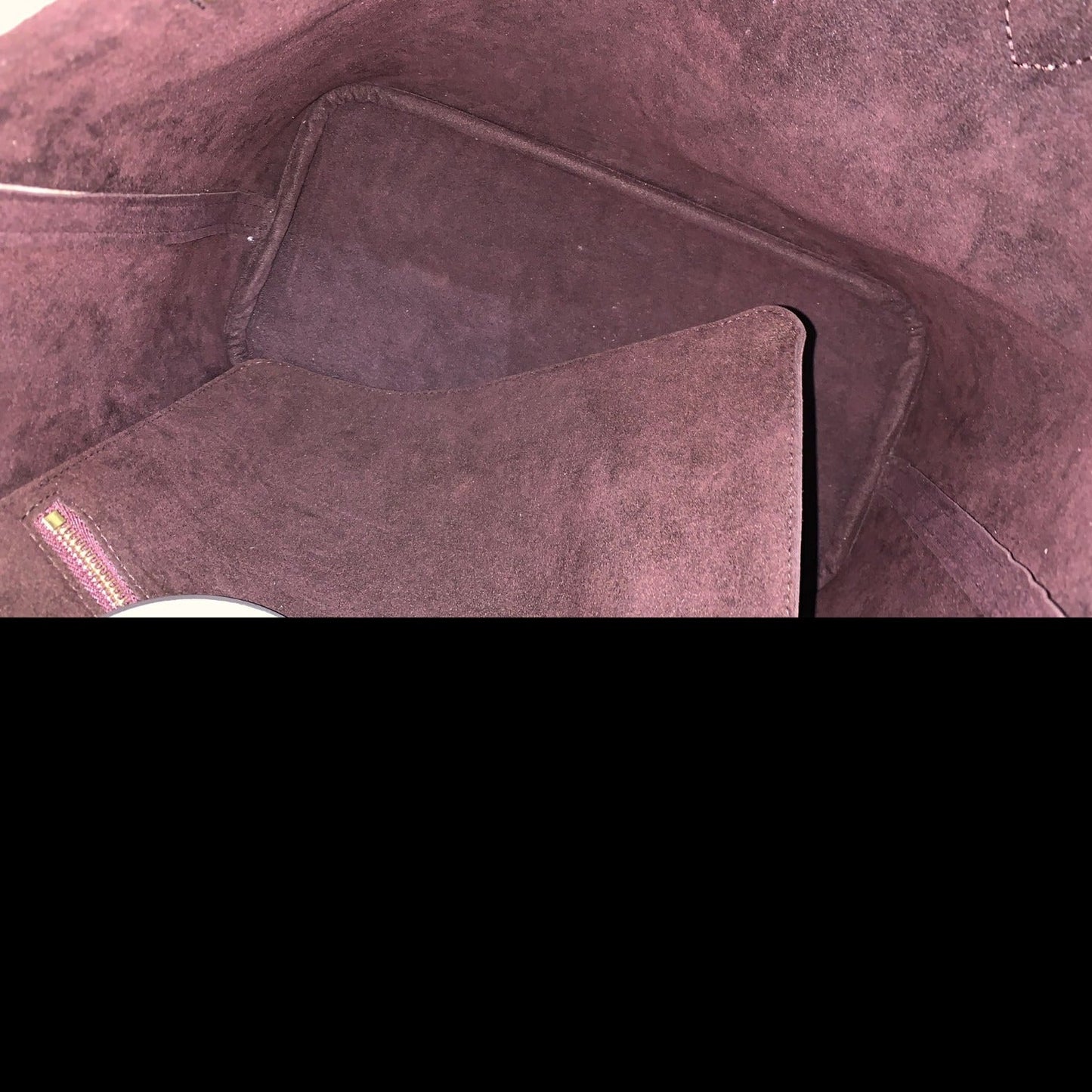 LOUIS VUITTON Neverfull MM Monogram Empreinte Tote Bag Tourterelle