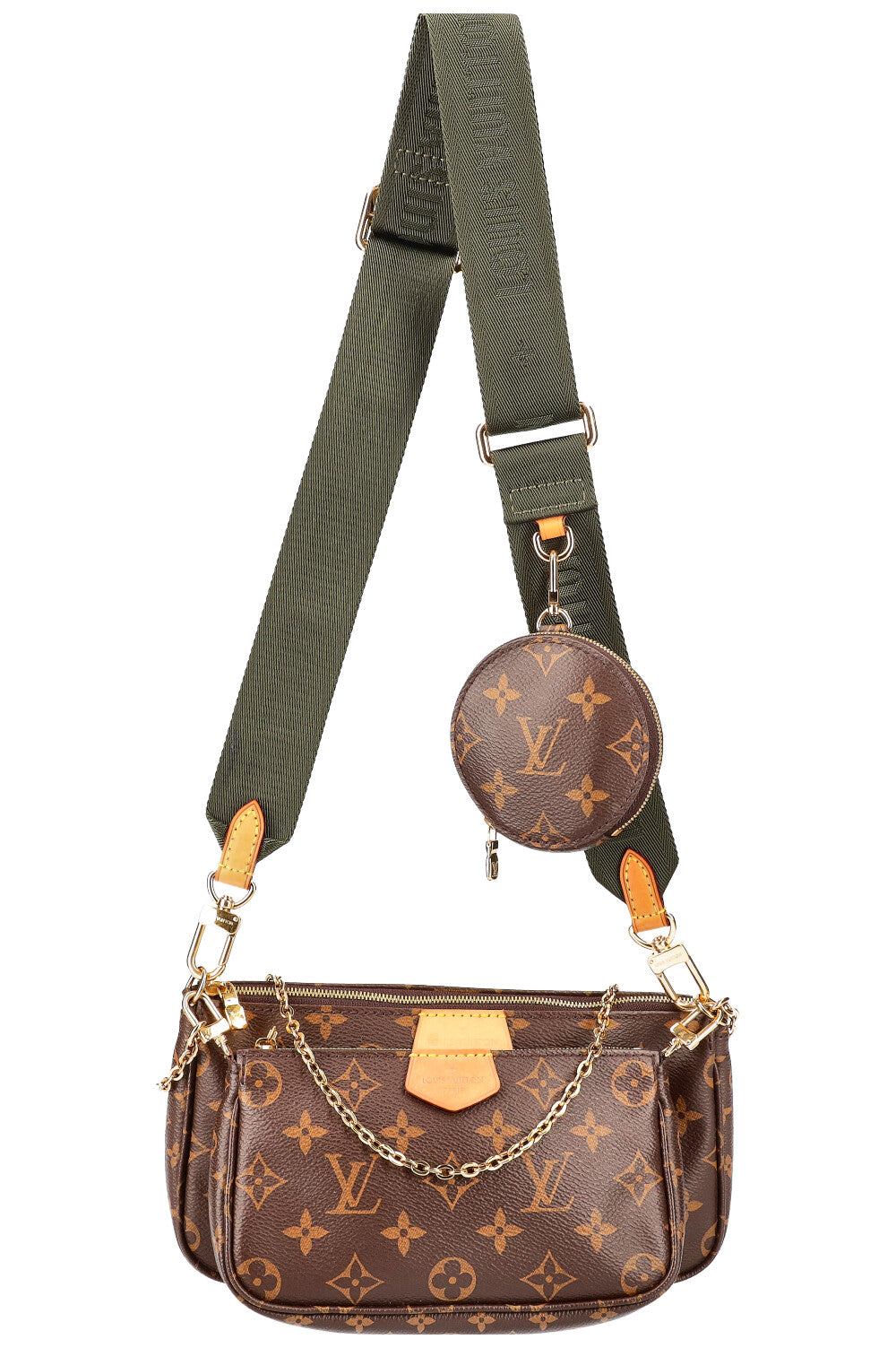 LOUIS VUITTON Multi Pochette Canvas MNG