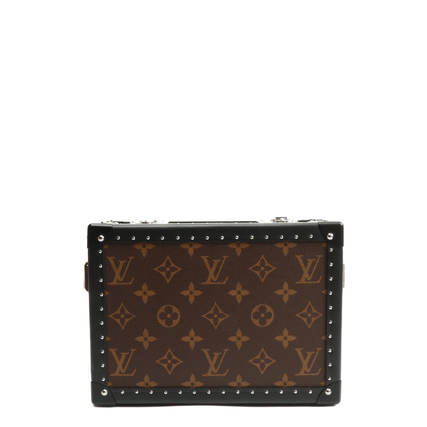 LOUIS VUITTON Monogram Macassar Clutch Box