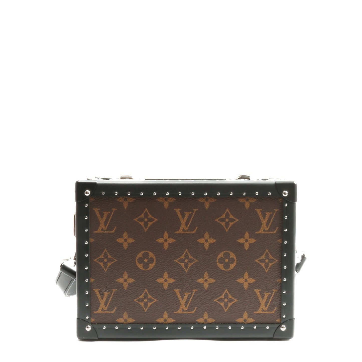 LOUIS VUITTON Monogram Macassar Clutch Box