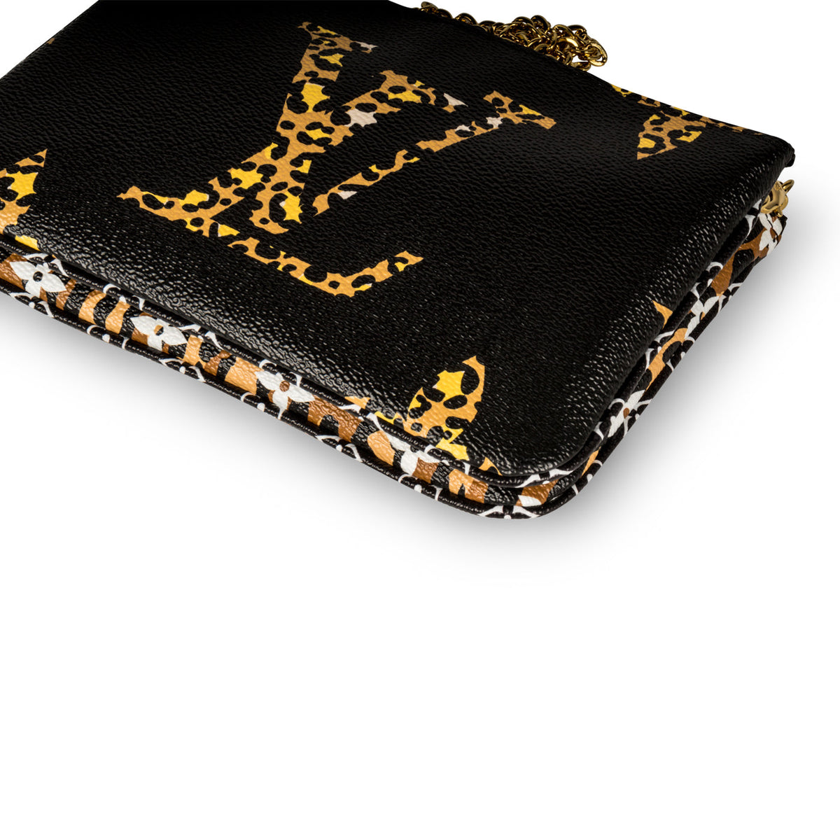 Pochette Double Zip - Jungle Print