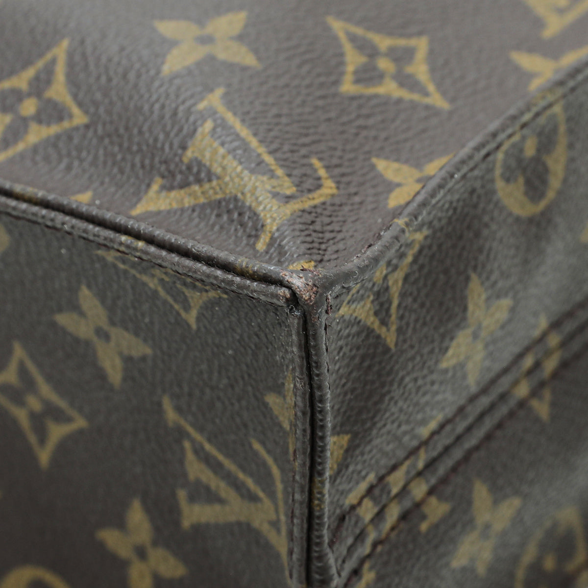 Louis Vuitton Vintage Monogram Sac Plat Tote MM Bag