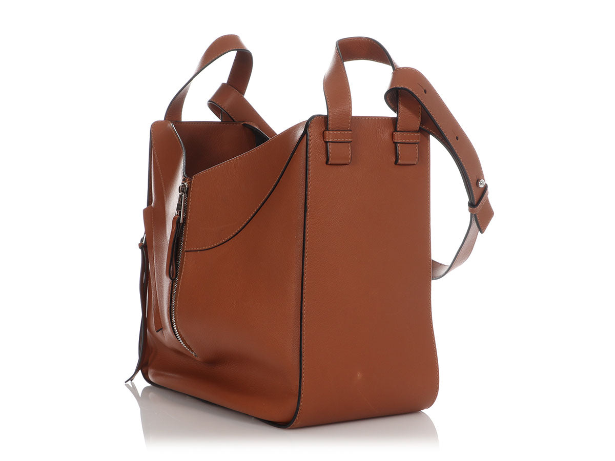Loewe Medium Brown Hammock Bag