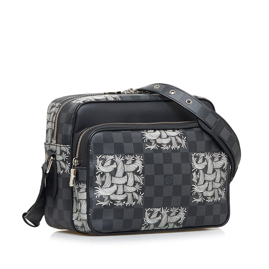 Louis Vuitton Christopher Nemeth Damier Graphite Nil PM (SHG-NtV8pY)