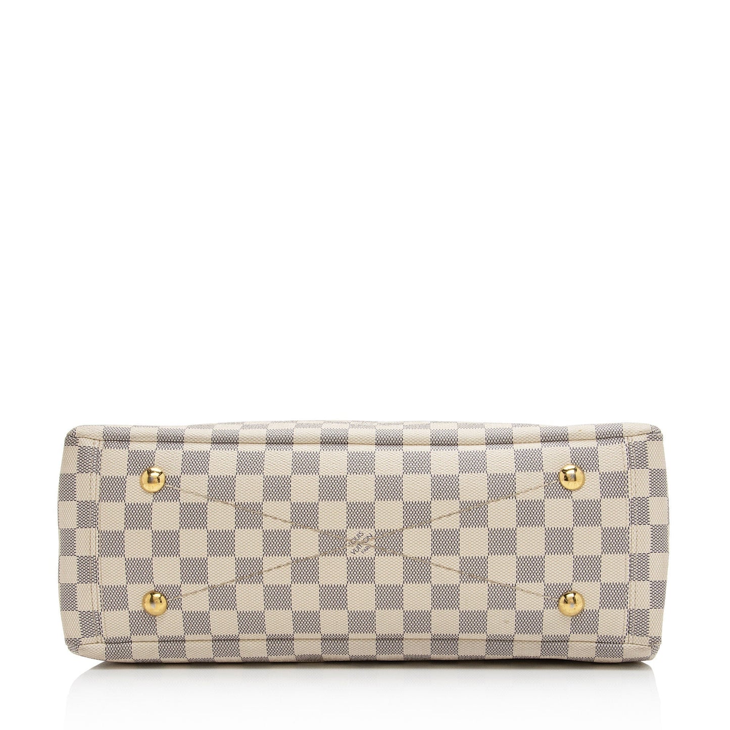 Louis Vuitton Damier Azur Lymington Tote (SHF-gbr1cz)