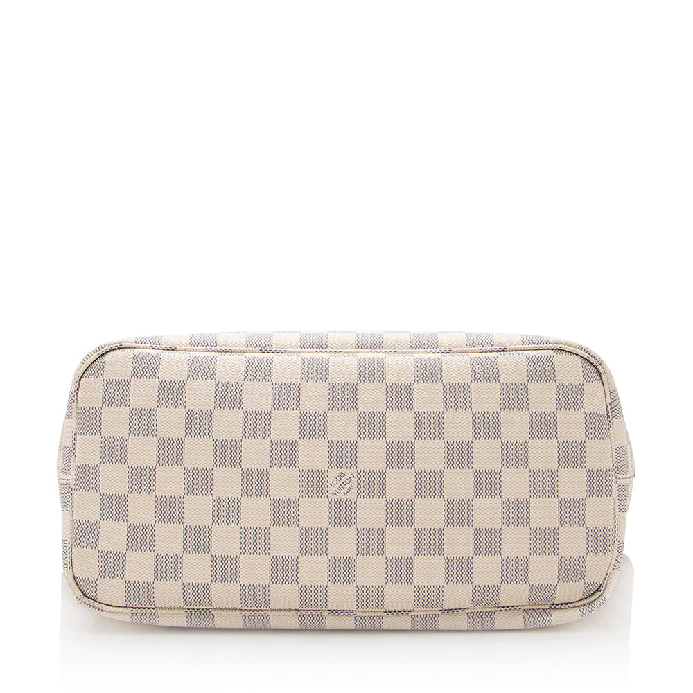 Louis Vuitton Damier Azur Neverfull MM Tote (SHF-20752)
