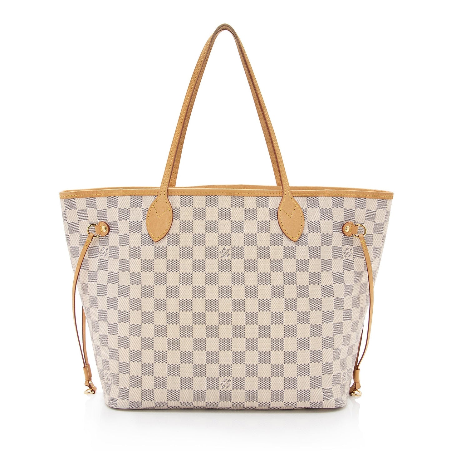 Louis Vuitton Damier Azur Neverfull MM Tote (SHF-uaROfL)