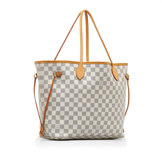 Louis Vuitton Damier Azur Neverfull MM (SHG-u11cM1)
