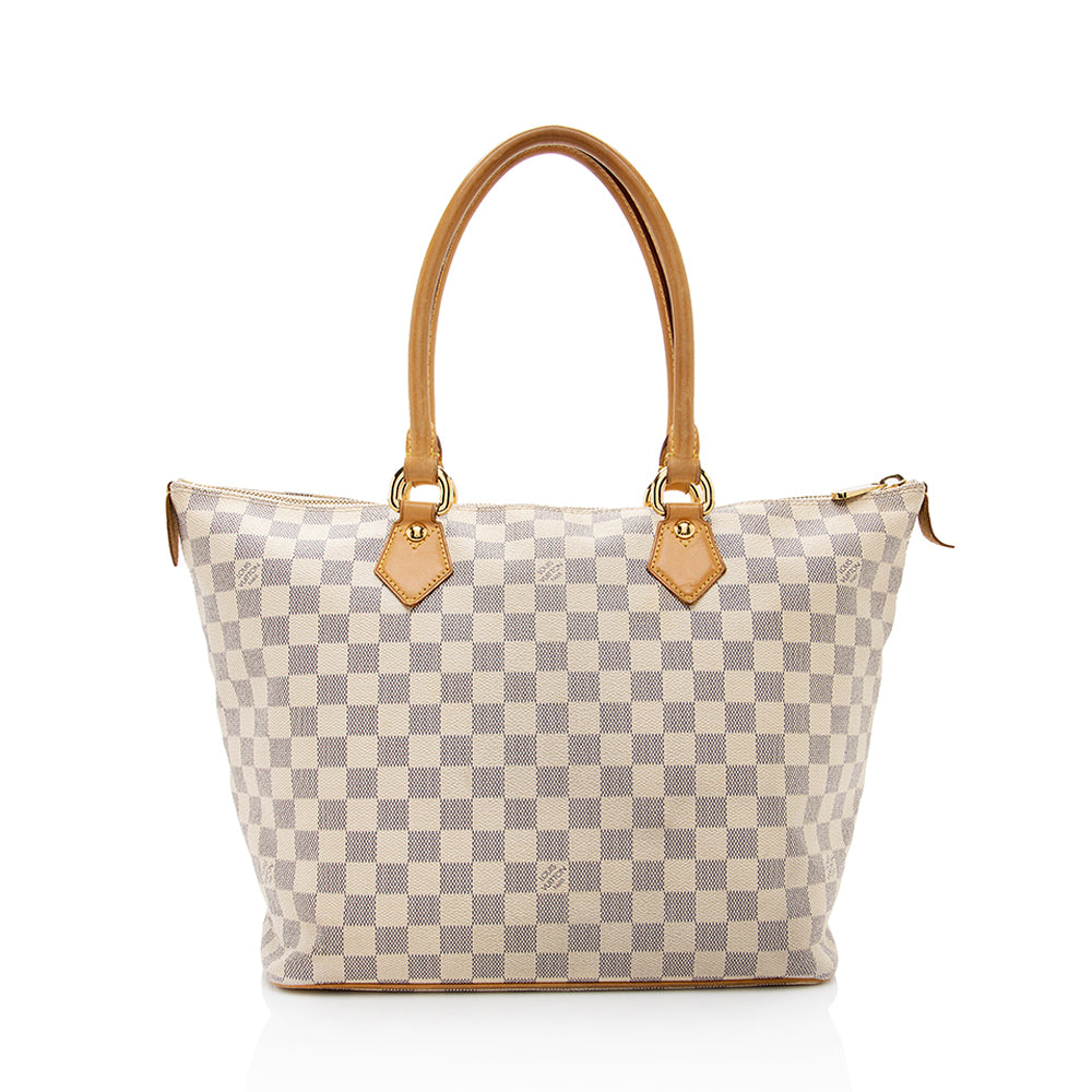 Louis Vuitton Damier Azur Saleya MM Tote (SHF-18131)