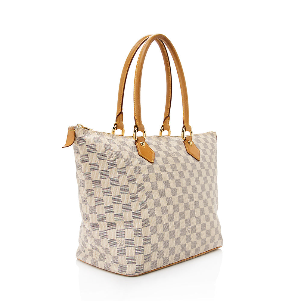 Louis Vuitton Damier Azur Saleya MM Tote (SHF-18131)