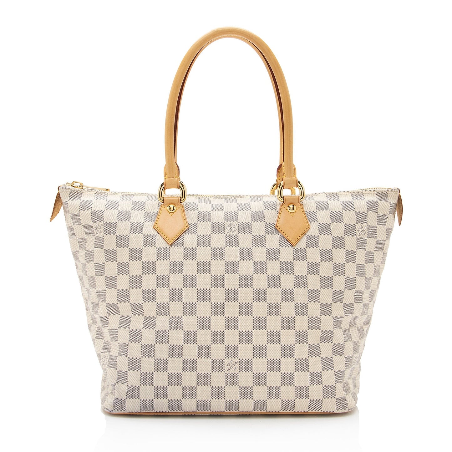 Louis Vuitton Damier Azur Saleya MM Tote (SHF-JjqKAR)