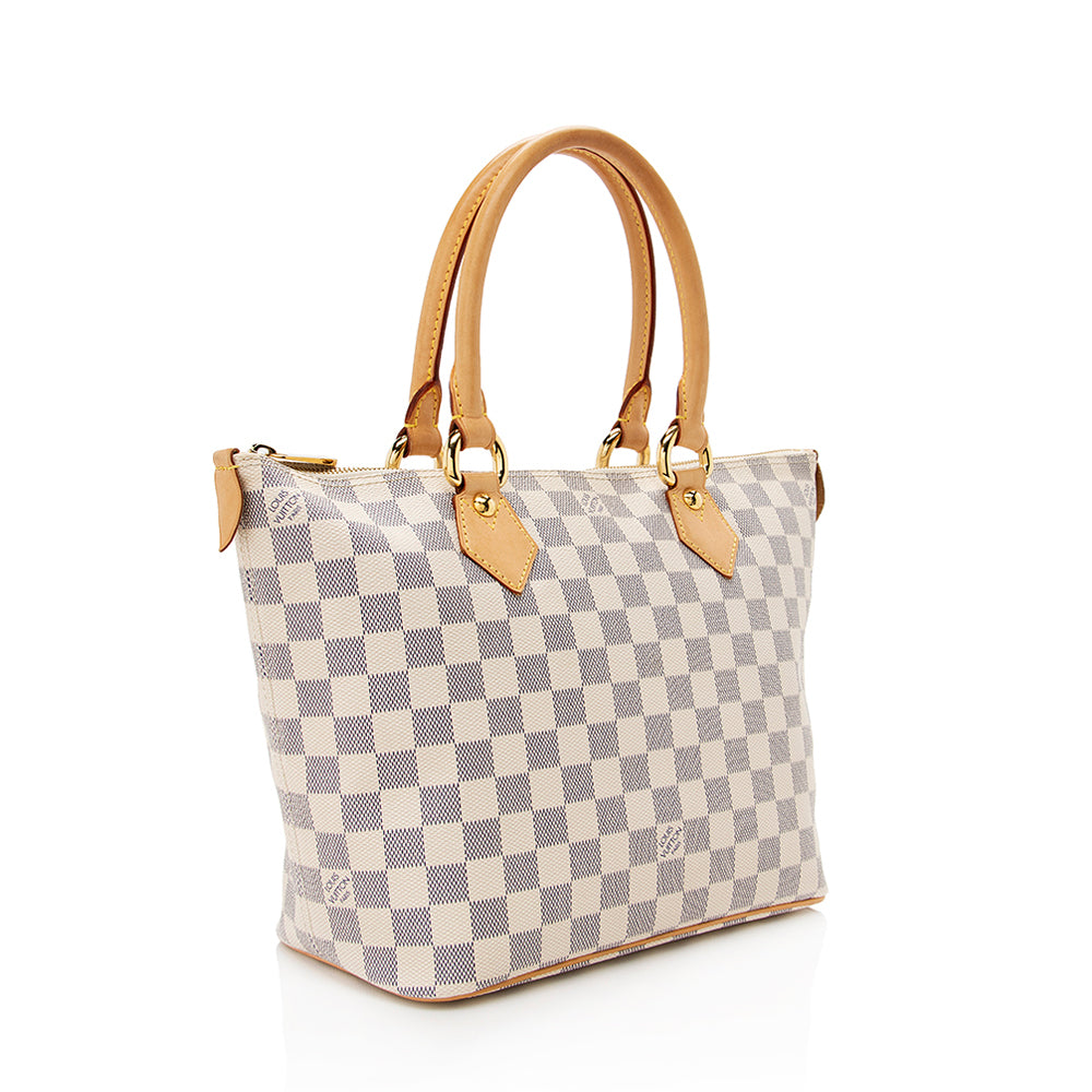Louis Vuitton Damier Azur Saleya PM Tote (SHF-16884)
