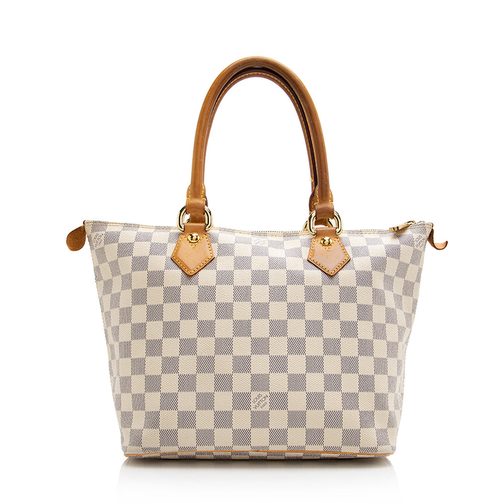 Louis Vuitton Damier Azur Saleya PM Tote (SHF-21382)