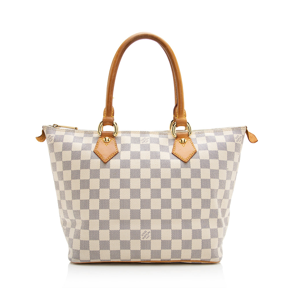 Louis Vuitton Damier Azur Saleya PM Tote (SHF-21382)