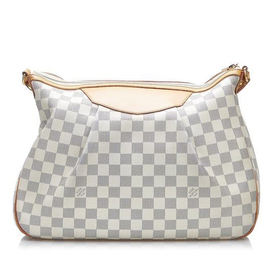 Louis Vuitton Damier Azur Siracusa PM (SHG-h0sgvY)