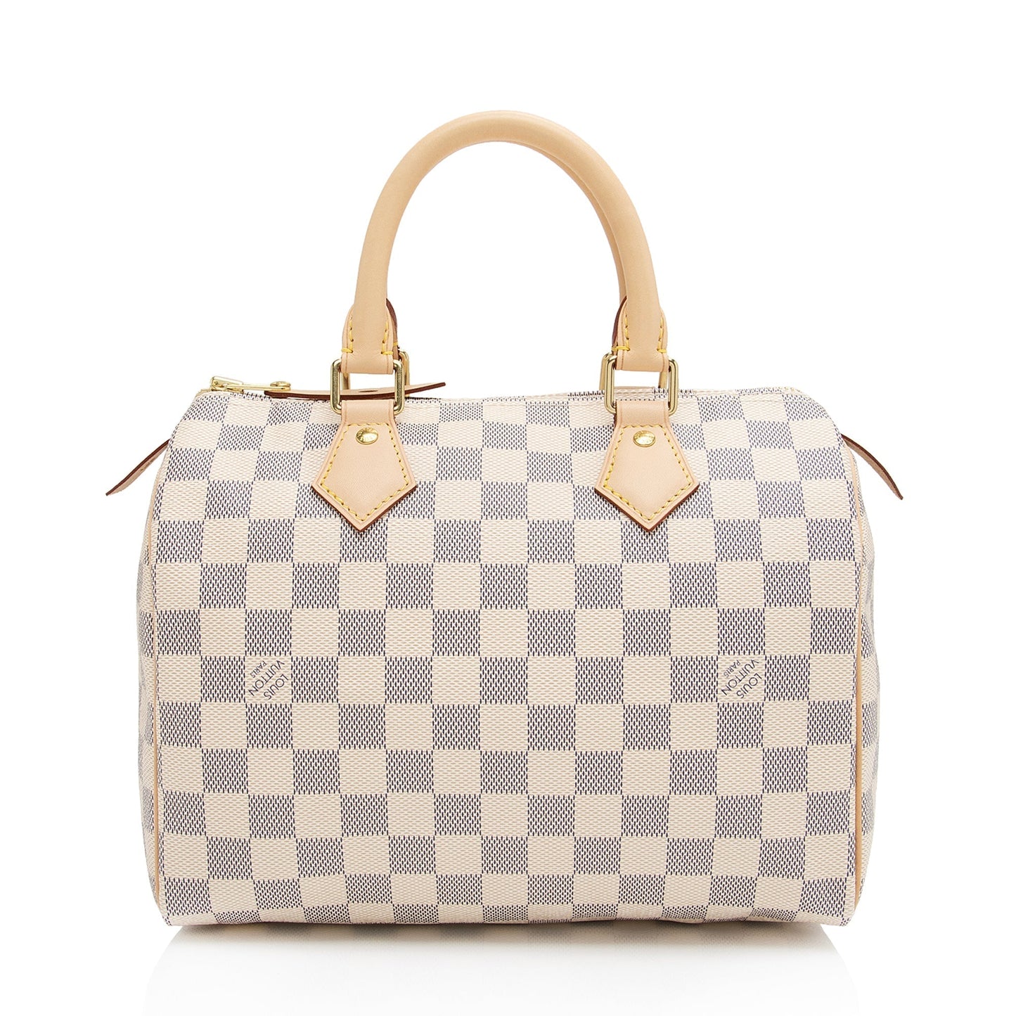 Louis Vuitton Damier Azur Speedy 25 Satchel (SHF-mICLk2)