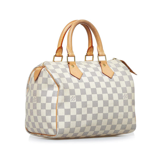 Louis Vuitton Damier Azur Speedy 25 (SHG-vbMjfT)