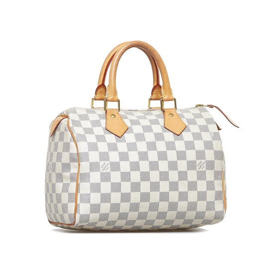 Louis Vuitton Damier Azur Speedy 25 (SHG-5tZIgs)