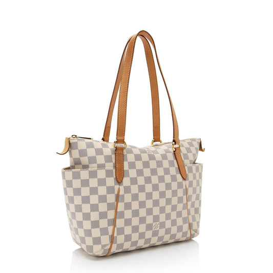 Louis Vuitton Damier Azur Totally PM Tote (SHF-82avVm)