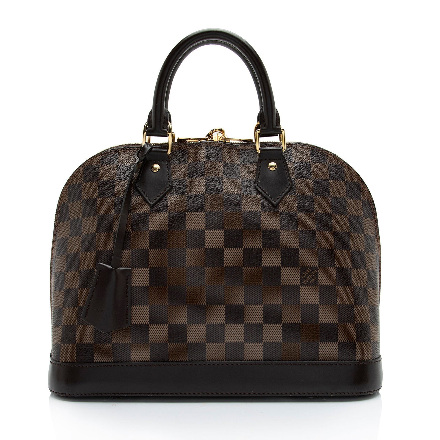 Louis Vuitton Damier Ebene Alma PM Satchel (SHF-e3xg0t)