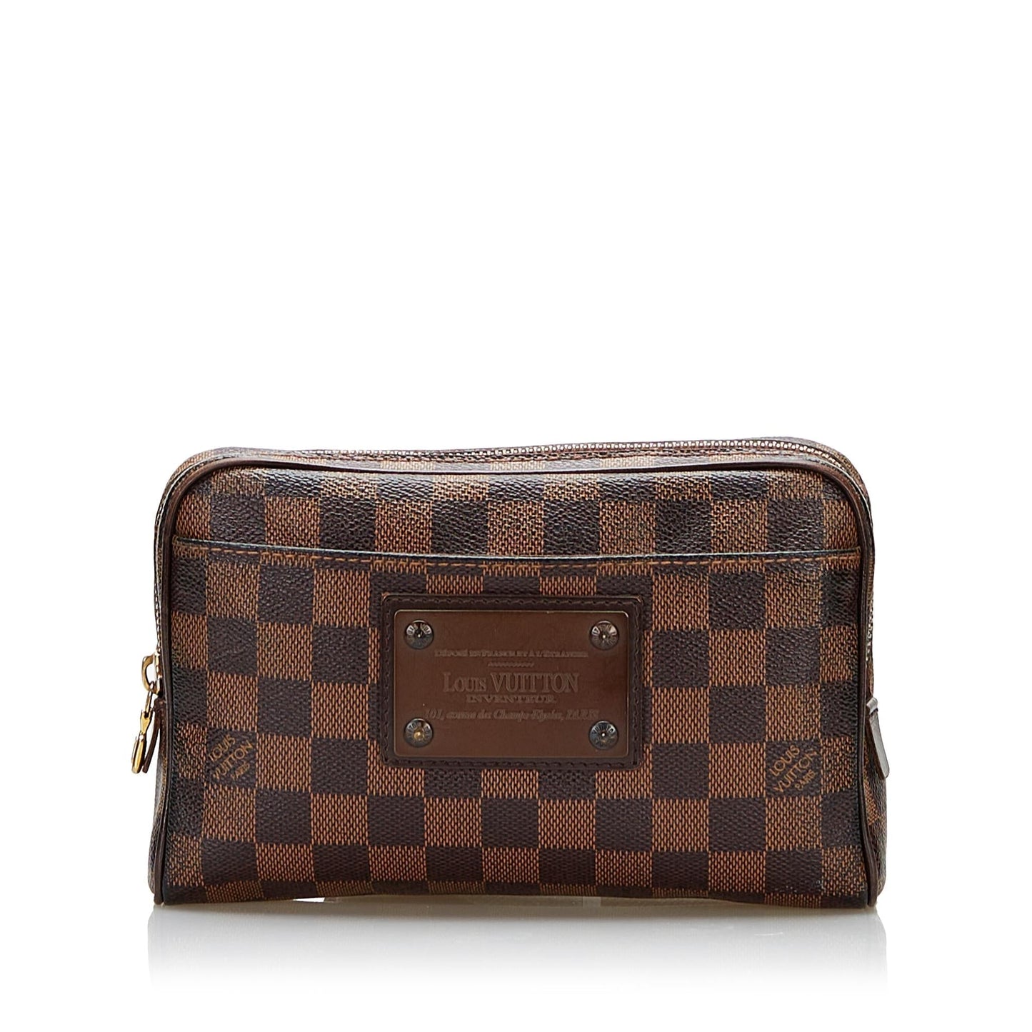 Louis Vuitton Damier Ebene Brooklyn Bum Bag (SHG-iDoyVW)
