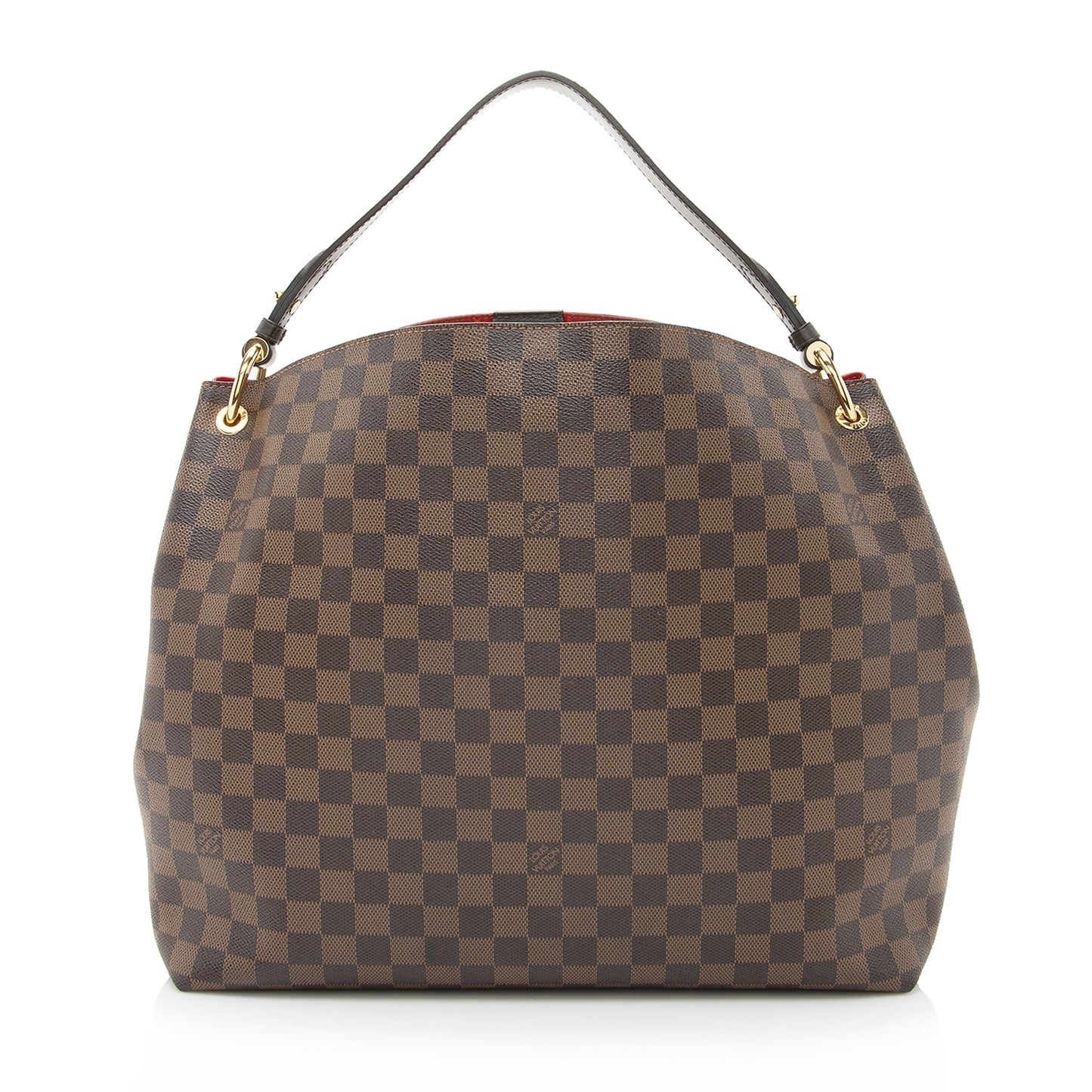 Louis Vuitton Damier Ebene Graceful MM Hobo (SHF-22365)