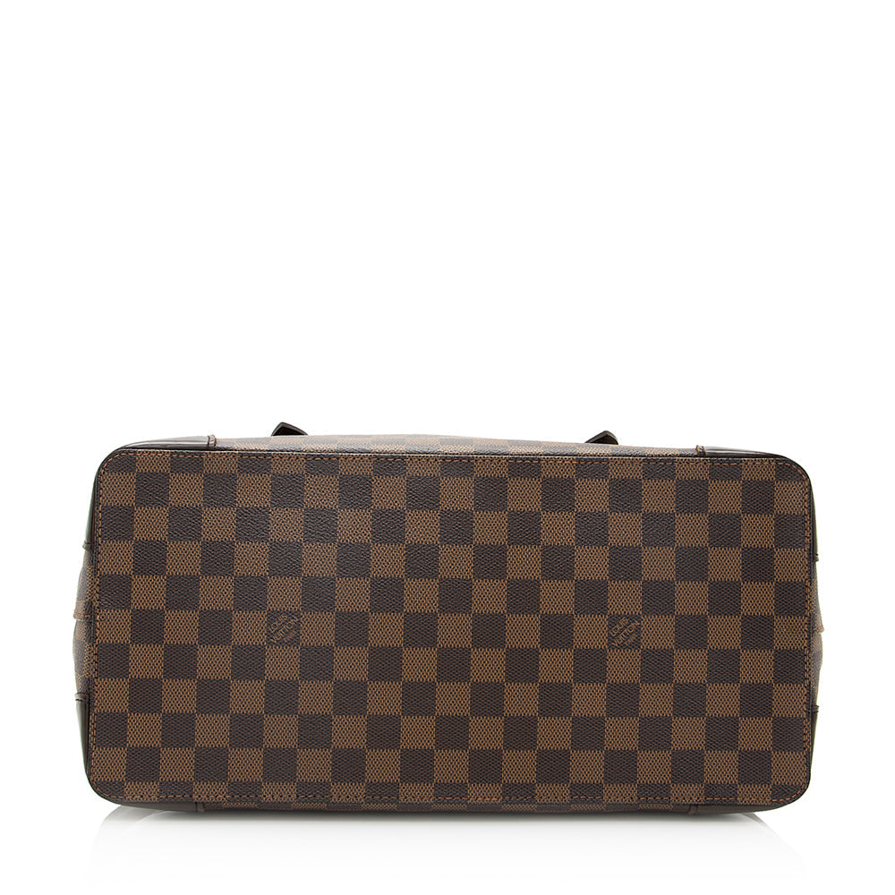 Louis Vuitton Damier Ebene Hampstead MM Tote (SHF-21116)